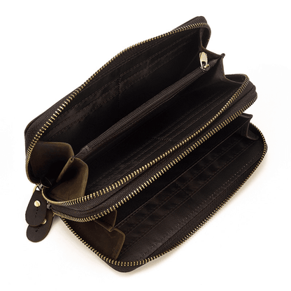 Double Zip Long Wallet