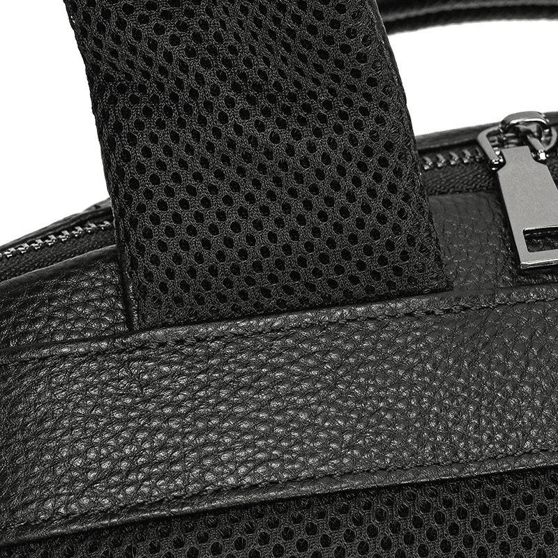 Fashion Genuine Leather Waterproof Backpack