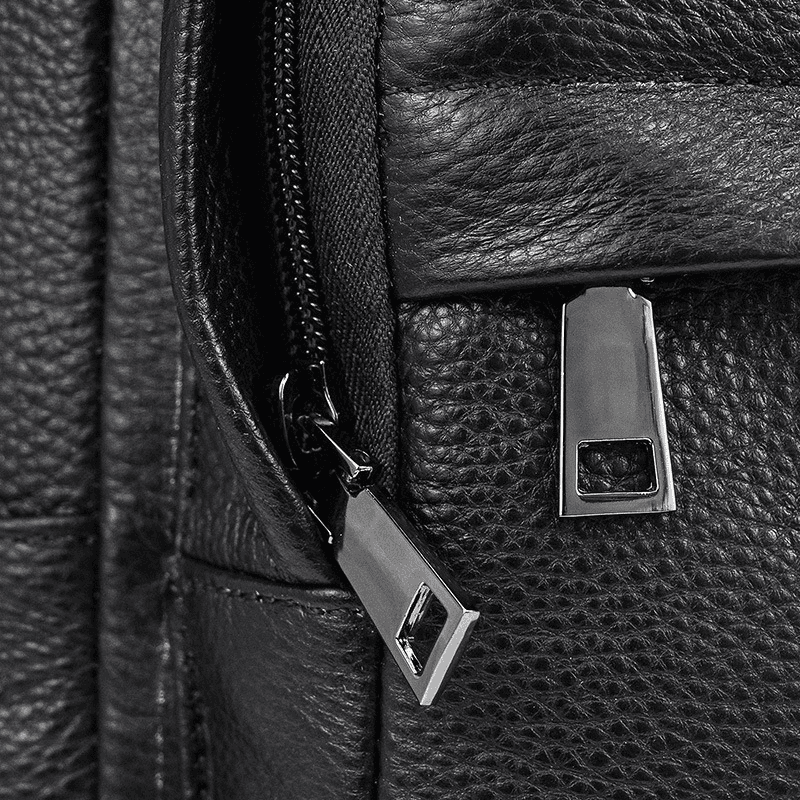 Fashion Genuine Leather Waterproof Backpack