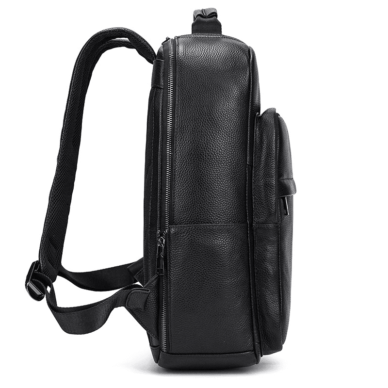 Fashion Genuine Leather Waterproof Backpack