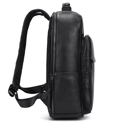 Fashion Genuine Leather Waterproof Backpack