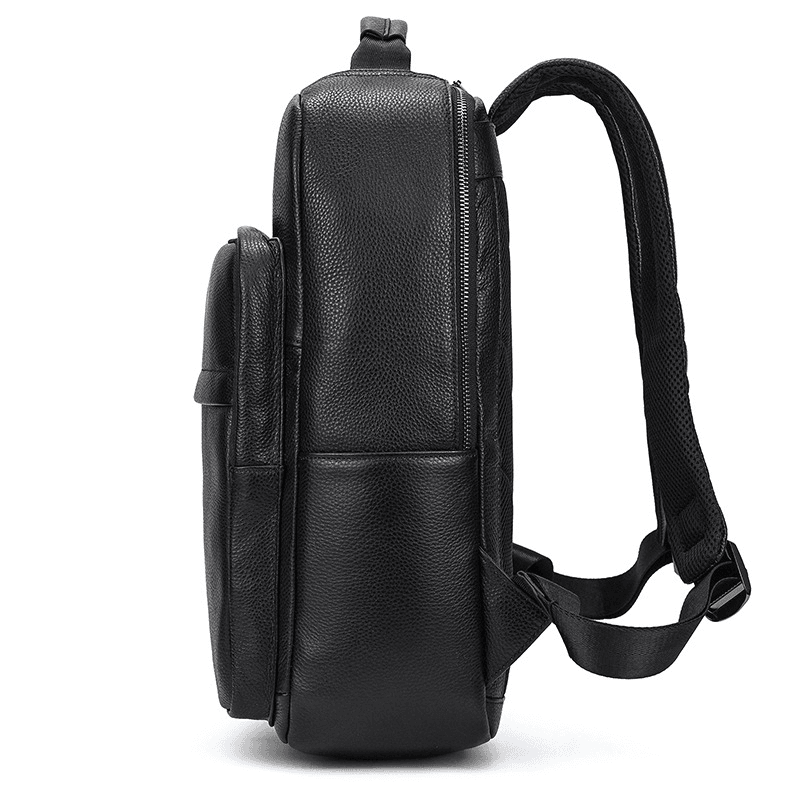 Fashion Genuine Leather Waterproof Backpack