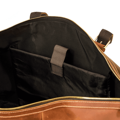 Fashion Leather Travel Bag For Men