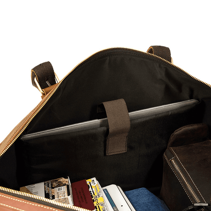 Fashion Leather Travel Bag For Men