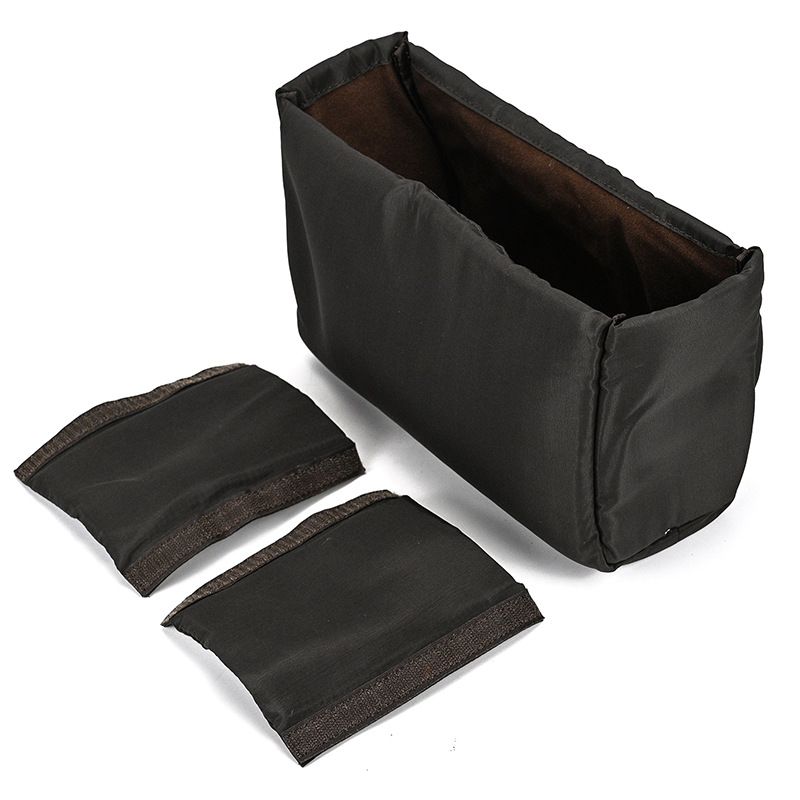 Full Grain Leather Camera Messenger Bag for Men – Vintage DSLR Camera Bag with Removable Insert & Anti-Theft Pocket