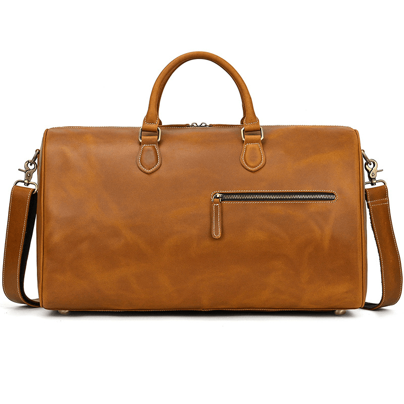Leather Weekender Bag