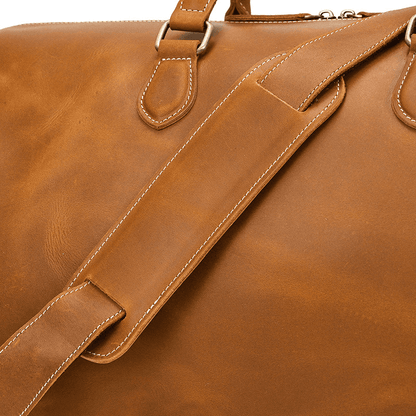 Leather Weekender Bag