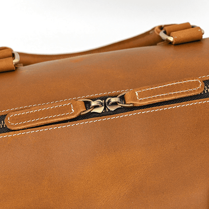 Leather Weekender Bag