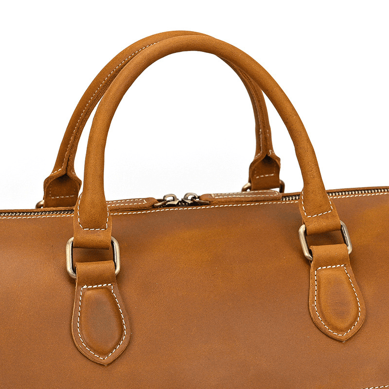 Leather Weekender Bag