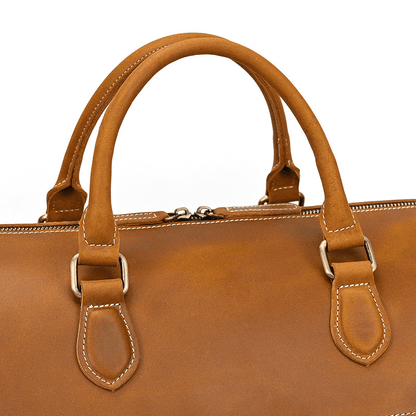 Leather Weekender Bag