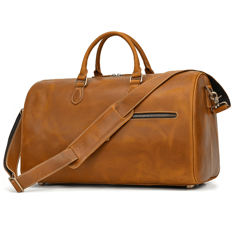 Leather Weekender Bag