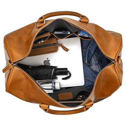 Leather Weekender Bag