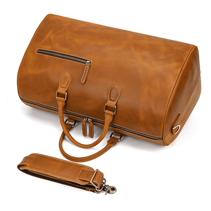 Leather Weekender Bag
