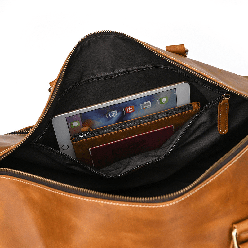 Leather Weekender Bag