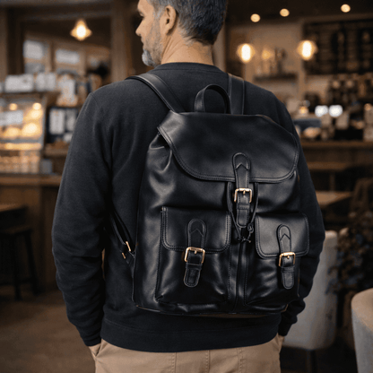 Leather Backpack