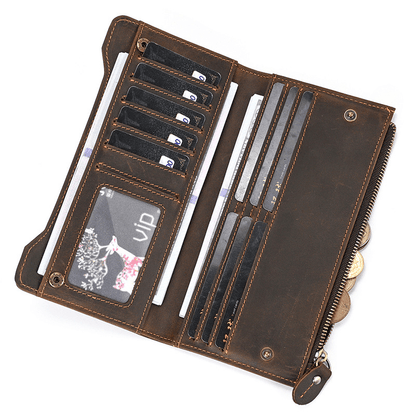 Leather Card Holder Wallet