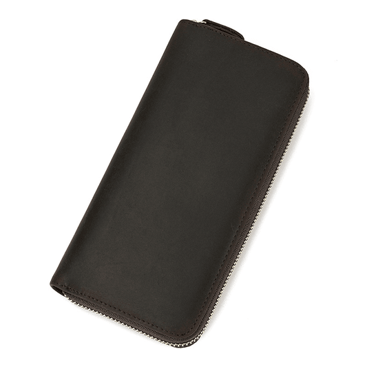 Long Leather Wallet