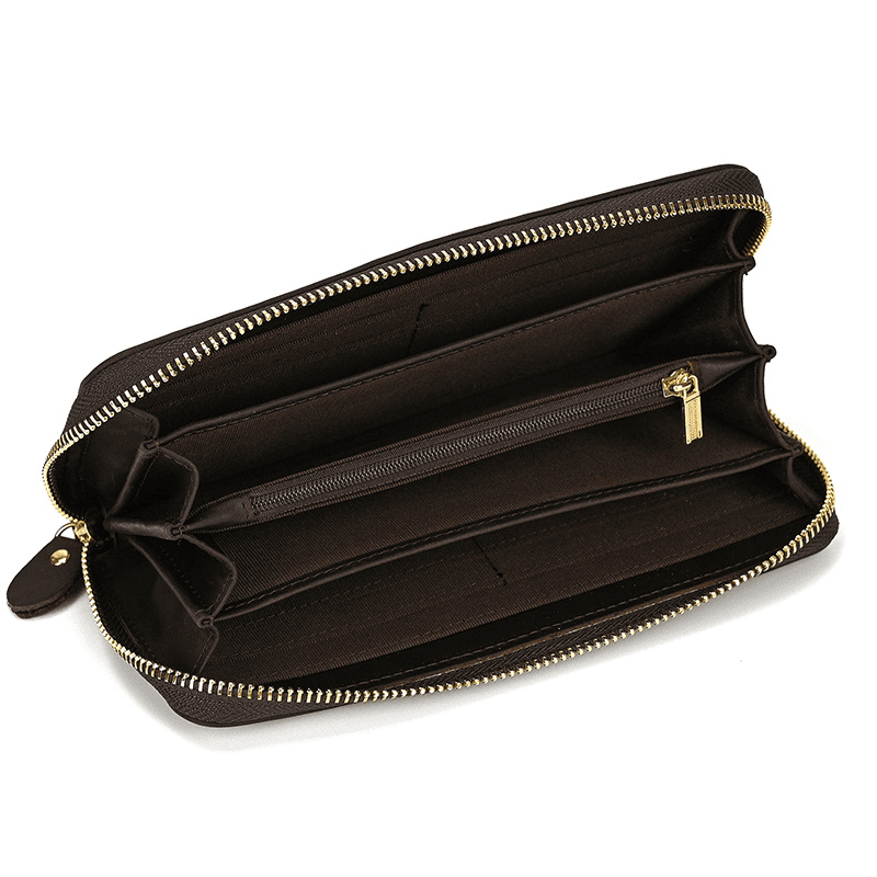 Long Leather Wallet