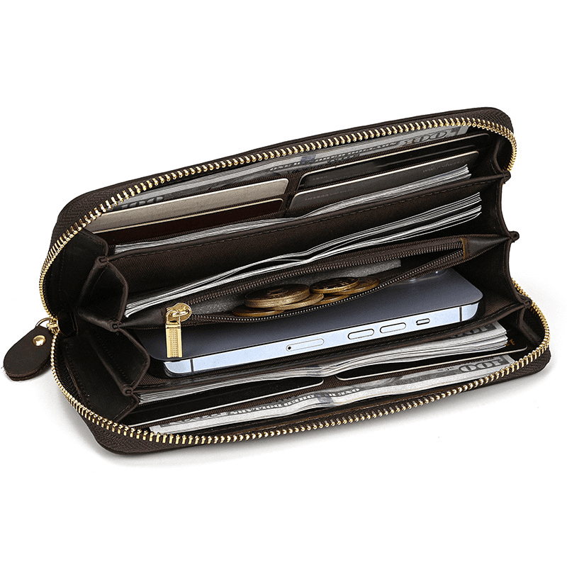 Long Leather Wallet