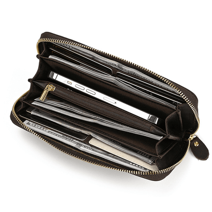 Long Leather Wallet