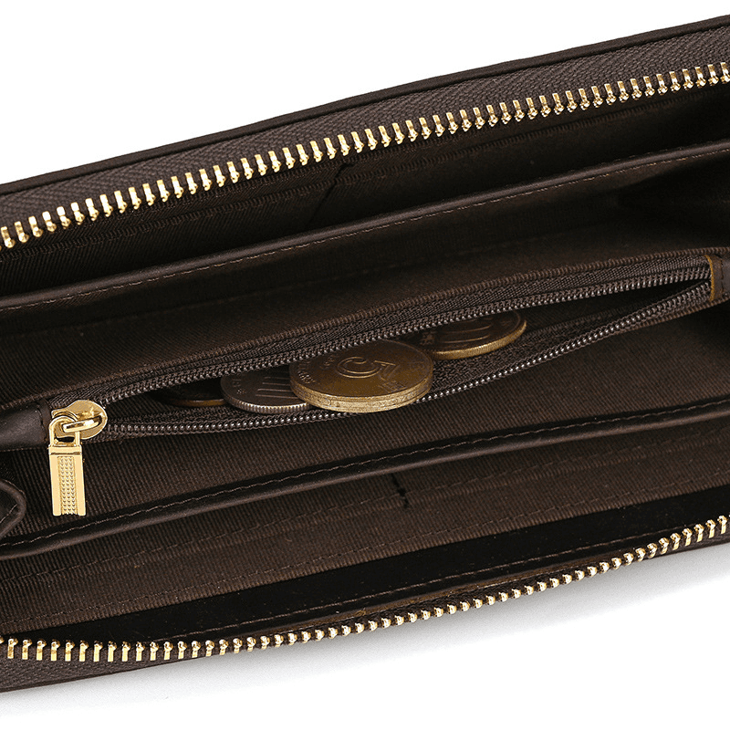 Long Leather Wallet