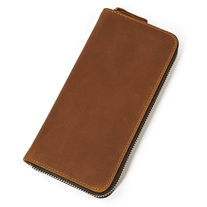 Long Leather Wallet