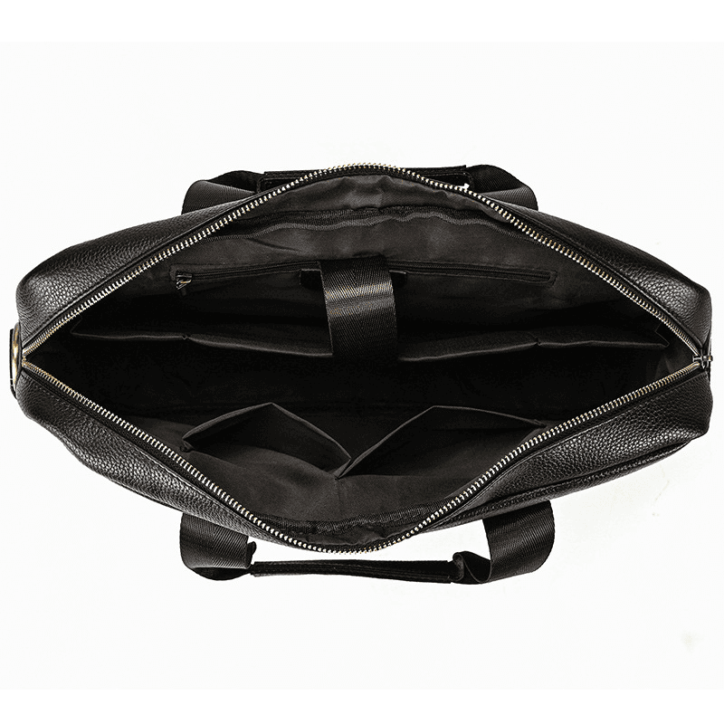 Men's Genuine Leather Business Briefcase