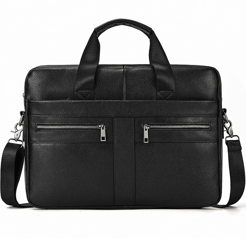 Men's Genuine Leather Business Briefcase