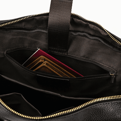 Men's Genuine Leather Business Briefcase