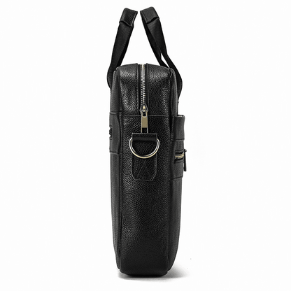 Men's Genuine Leather Business Briefcase
