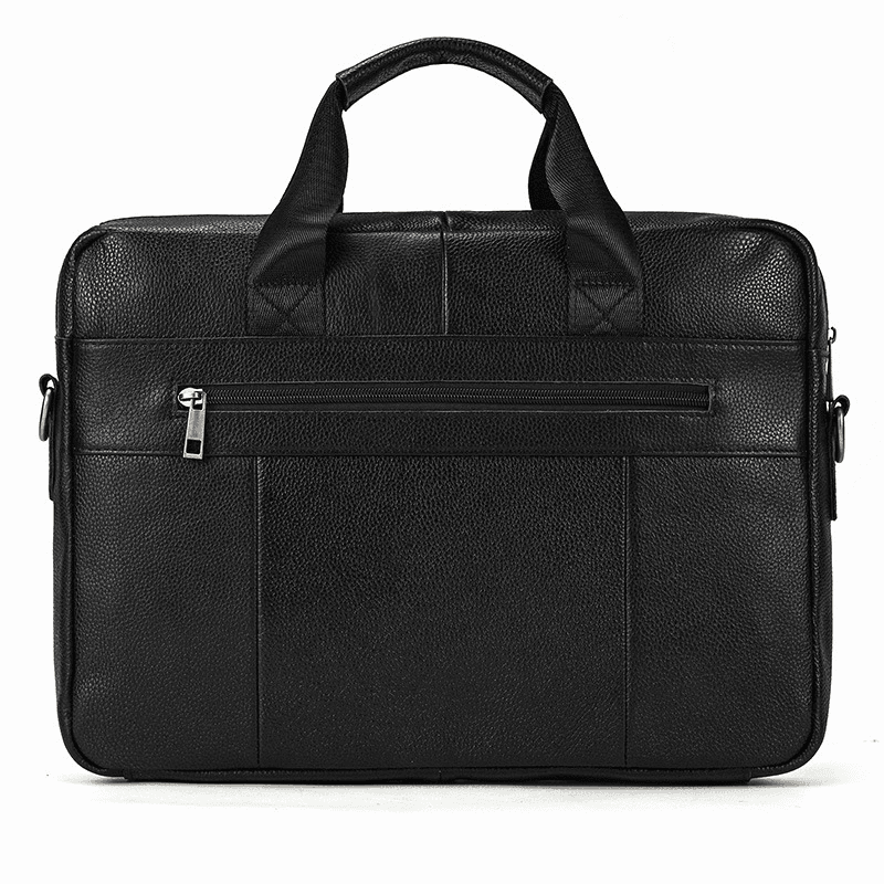 Men's Genuine Leather Business Briefcase