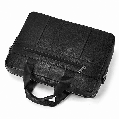 Men's Genuine Leather Business Briefcase