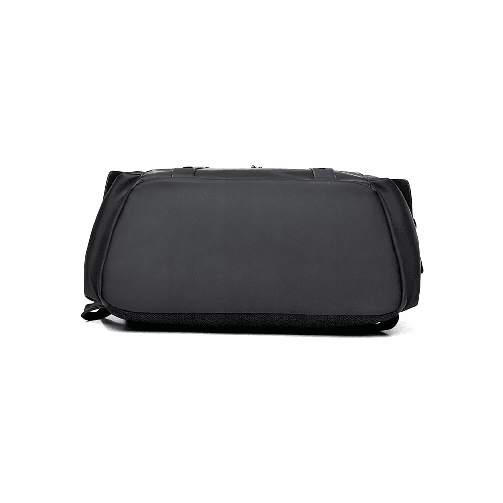 Premium Waterproof Messenger Backpack for Men | Ultra-fiber Leather, 15.6" Laptop Compatible