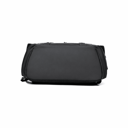 Premium Waterproof Messenger Backpack for Men | Ultra-fiber Leather, 15.6" Laptop Compatible