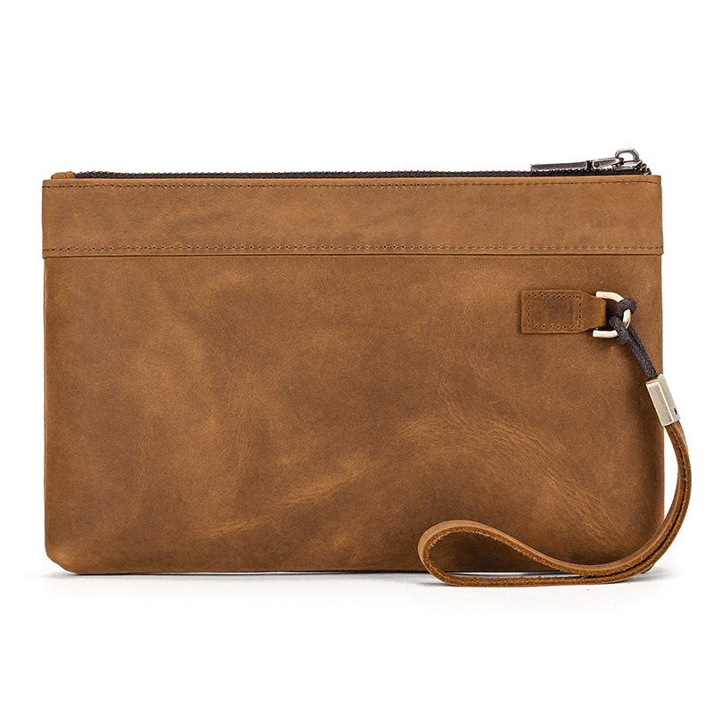 Zipper Business Large Capacity Clutch Bag