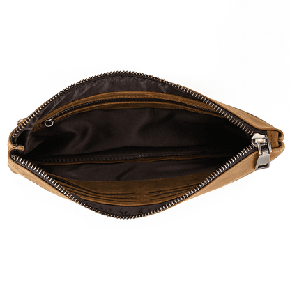 Zipper Business Large Capacity Clutch Bag