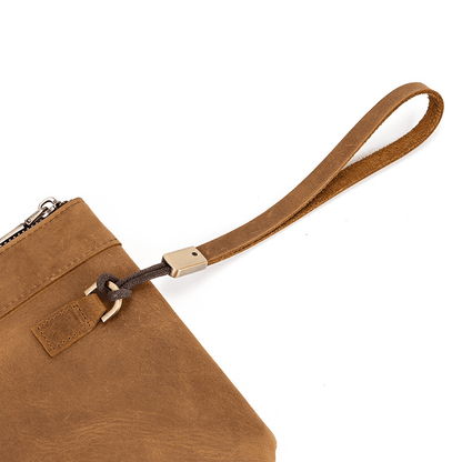 Zipper Business Large Capacity Clutch Bag