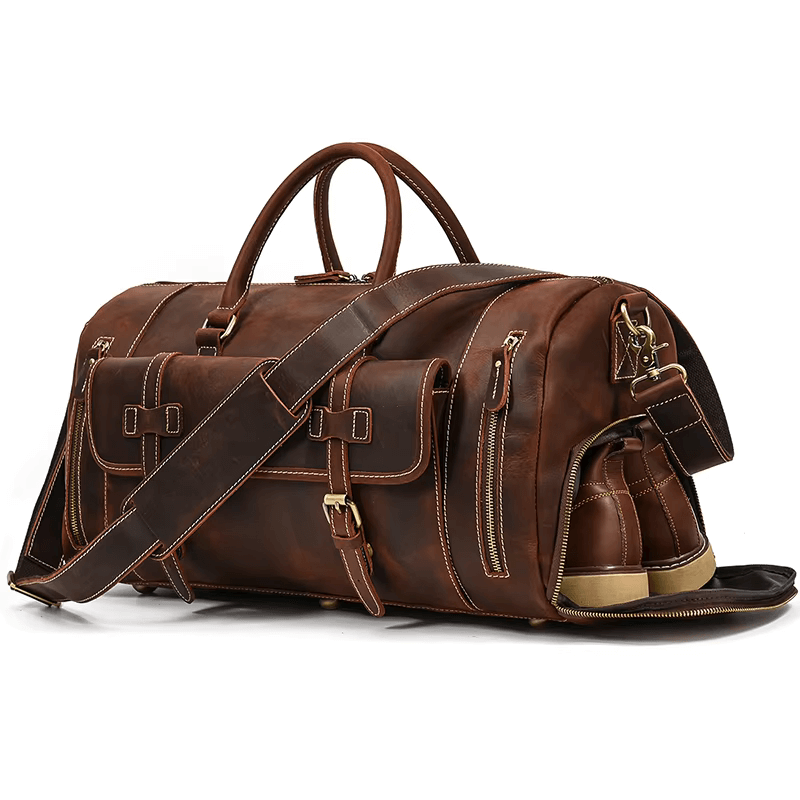 Leather Duffle Bag