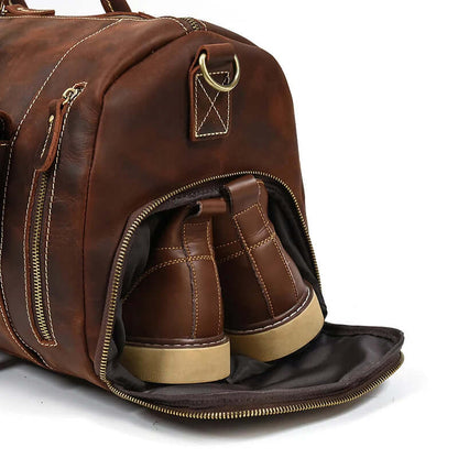 Leather Duffle Bag