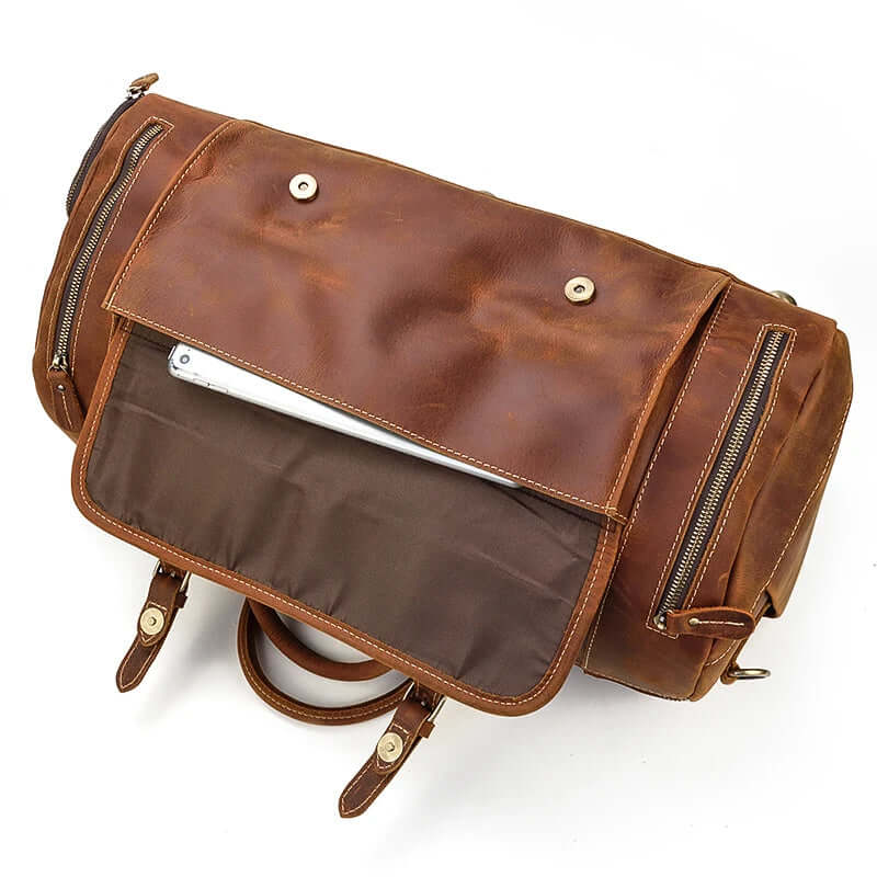 Leather Duffle Bag