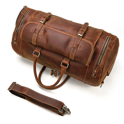 Leather Duffle Bag