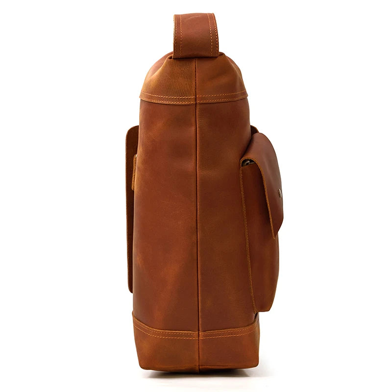 Premium Handmade Leather Sling Bag Fanny Pack