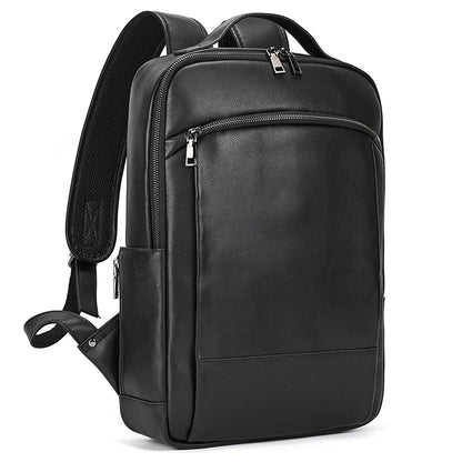 Single Zipper 15.6 inch laptop Retro Rucksack