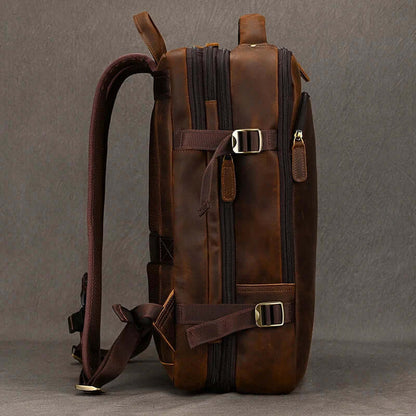 Leather Brown Rucksack