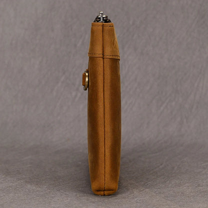 Zipper Business Large Capacity Clutch Bag