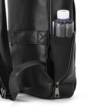 Single Zipper 15.6 inch laptop Retro Rucksack