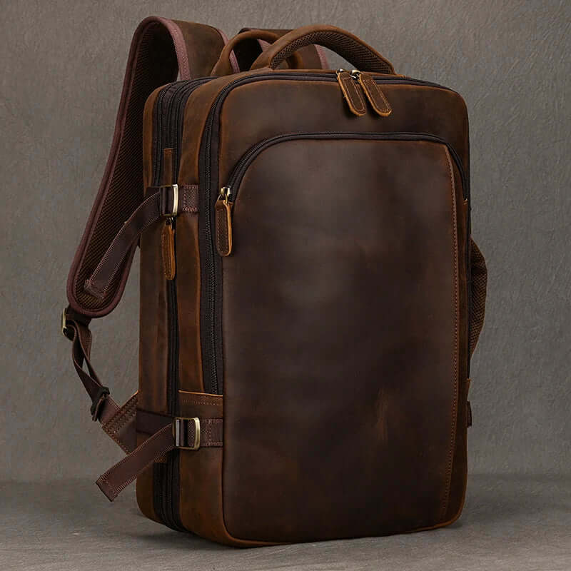 Leather Brown Rucksack