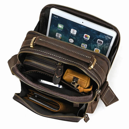 Retro Multifunction Men's  Menssenger Bag