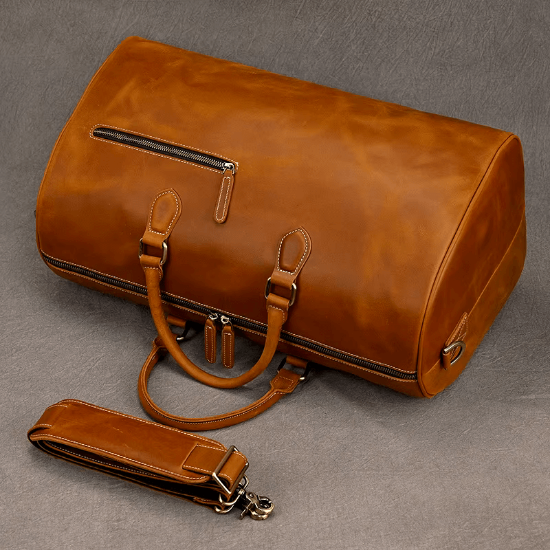 Leather Weekender Bag