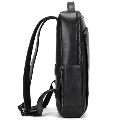 Single Zipper 15.6 inch laptop Retro Rucksack